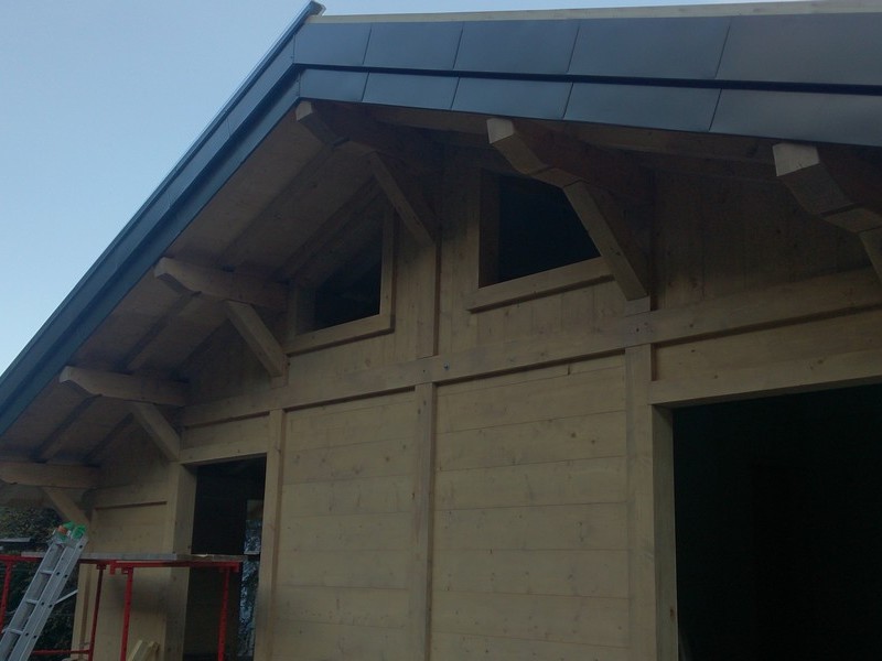 Construction d’un chalet ossature bois