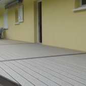 Terrasse en bois composite
